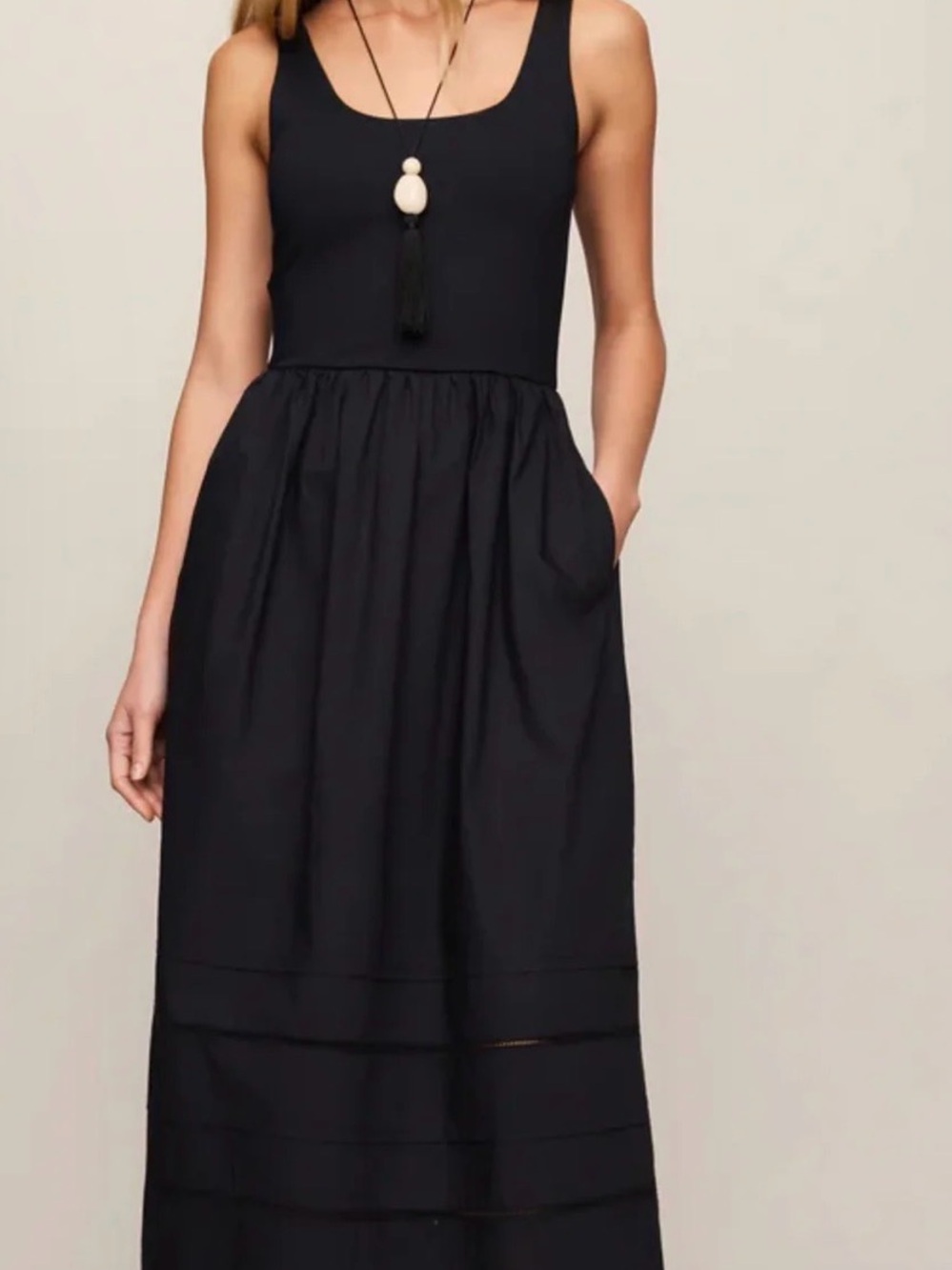 Z Supply Johanna Sleeveless Midi Dress